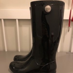 UGG Rain Snow Rubber Tall Boots Women’s 8